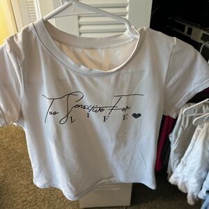 Too sensitive for life t shirt